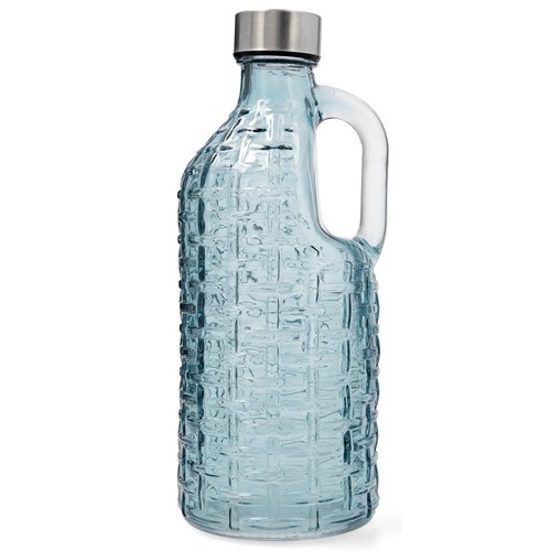 BOTELLA VIDRIO QUID CALYPSO AZUL 1L CON ASA